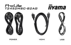 iiyama ProLite T2452MSC-B2AG computer monitor 61 cm (24") 1920 x 1080 Pixels Full HD LED Touchscreen Zwart - Afbeelding 19