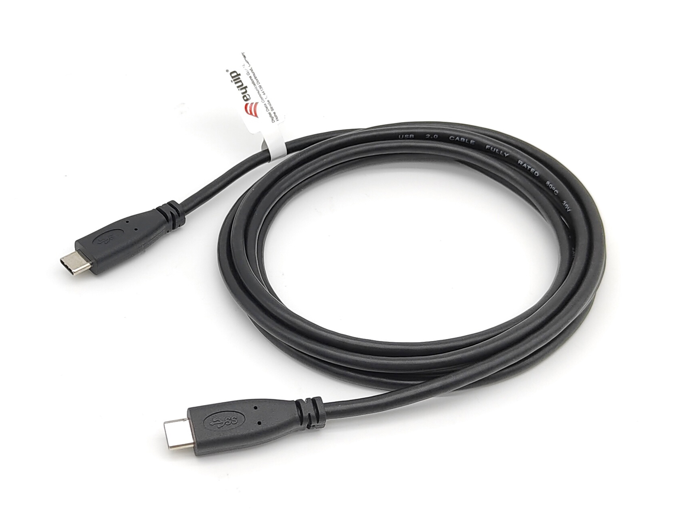 Equip 128832 USB-kabel USB 2.0 0,3 m USB C 0,48 Gbit/s 60 W Zwart - Afbeelding 2