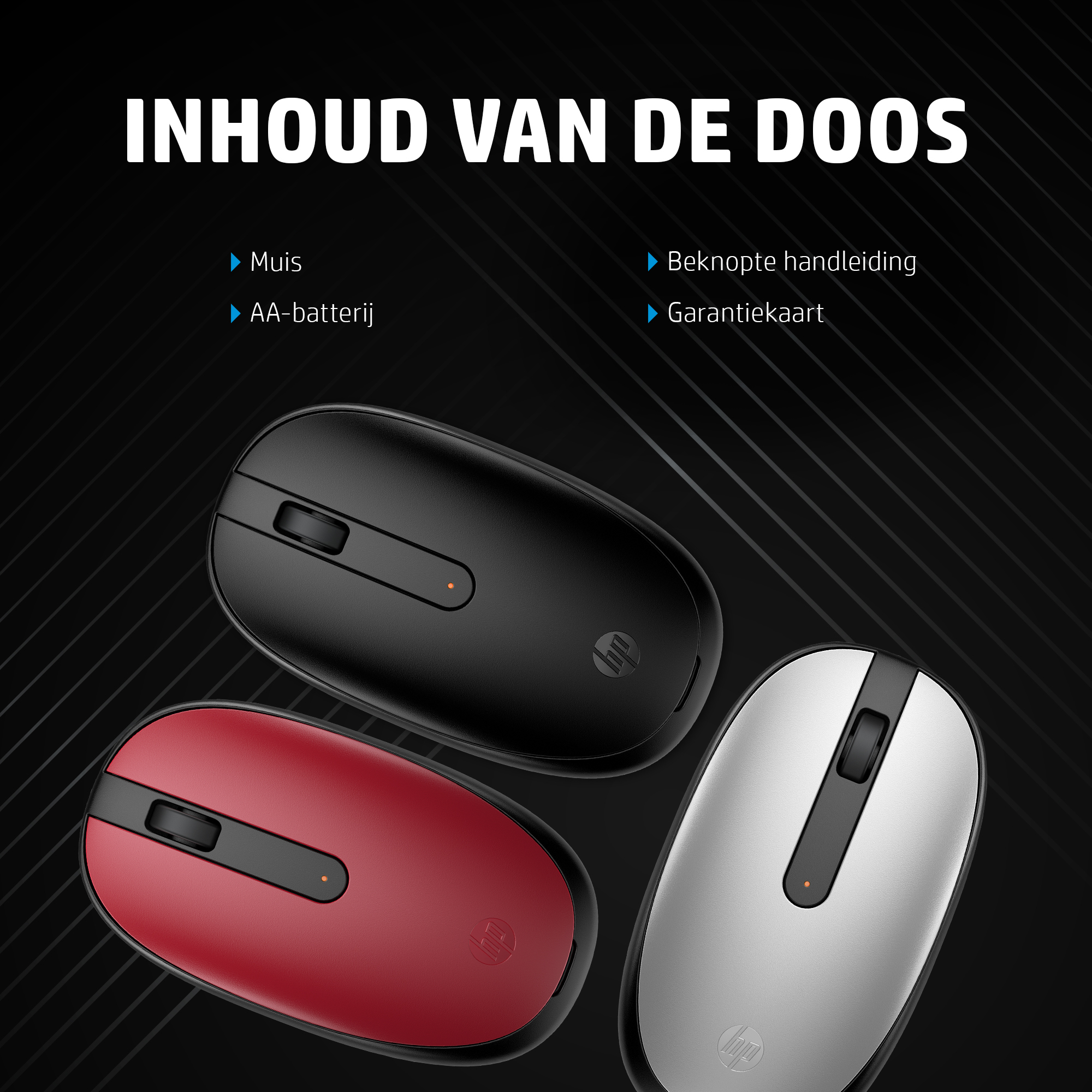 HP 240 Bluetooth-muis, zwart - Afbeelding 11