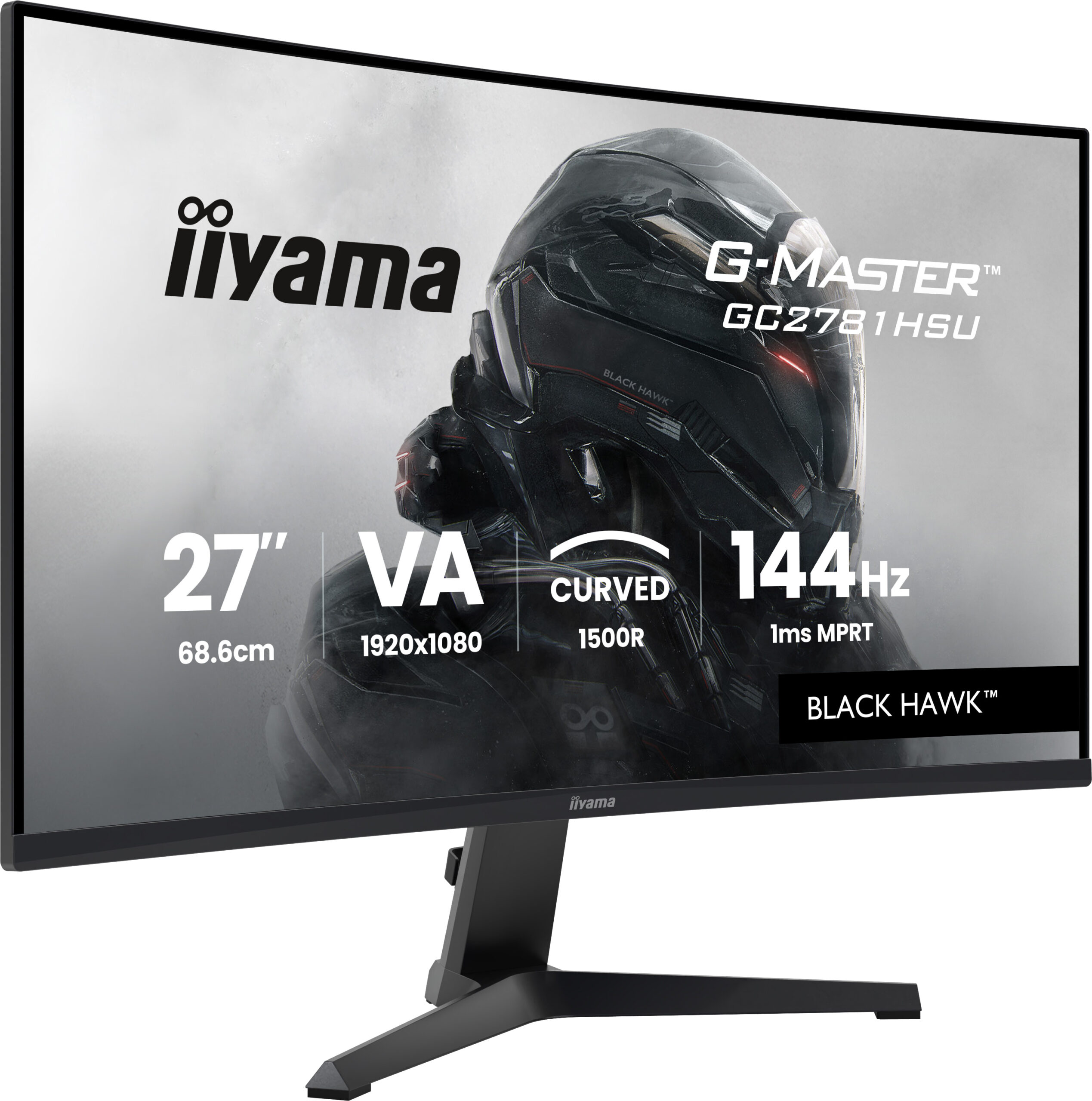 iiyama G-MASTER GC2781HSU-B1 computer monitor 68,6 cm (27") 1920 x 1080 Pixels Full HD LCD Zwart - Afbeelding 3