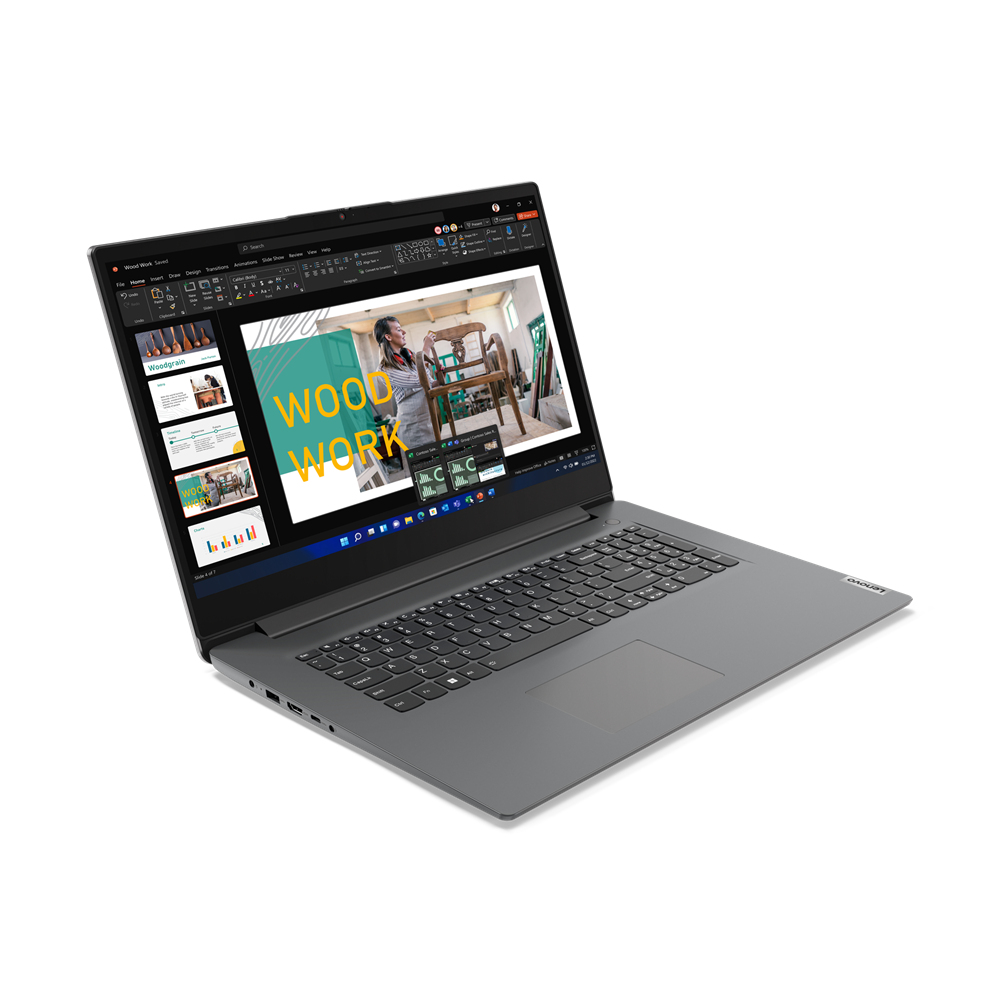 Lenovo V17 G4 IRU Intel® Core™ i7 i7-13620H Laptop 43,9 cm (17.3") Full HD 16 GB DDR4-SDRAM 512 GB SSD Wi-Fi 6 (802.11ax) Windows 11 Pro Engels Grijs - Afbeelding 3