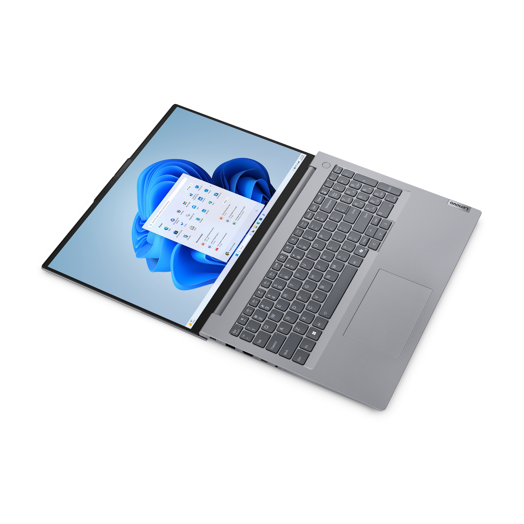 Lenovo ThinkBook 16 G7 ARP AMD Ryzen™ 5 7535HS Laptop 40,6 cm (16") WUXGA 16 GB DDR5-SDRAM 512 GB SSD Wi-Fi 6E (802.11ax) Windows 11 Pro Engels Grijs - Afbeelding 7
