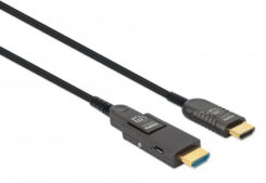 Manhattan 355544 HDMI kabel 70 m HDMI Type A (Standaard) HDMI Type D (Micro) Zwart - Afbeelding 3