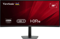 Viewsonic VA3820C computer monitor 96,5 cm (38") 3840 x 1600 Pixels Wide Quad HD+ LED Zwart