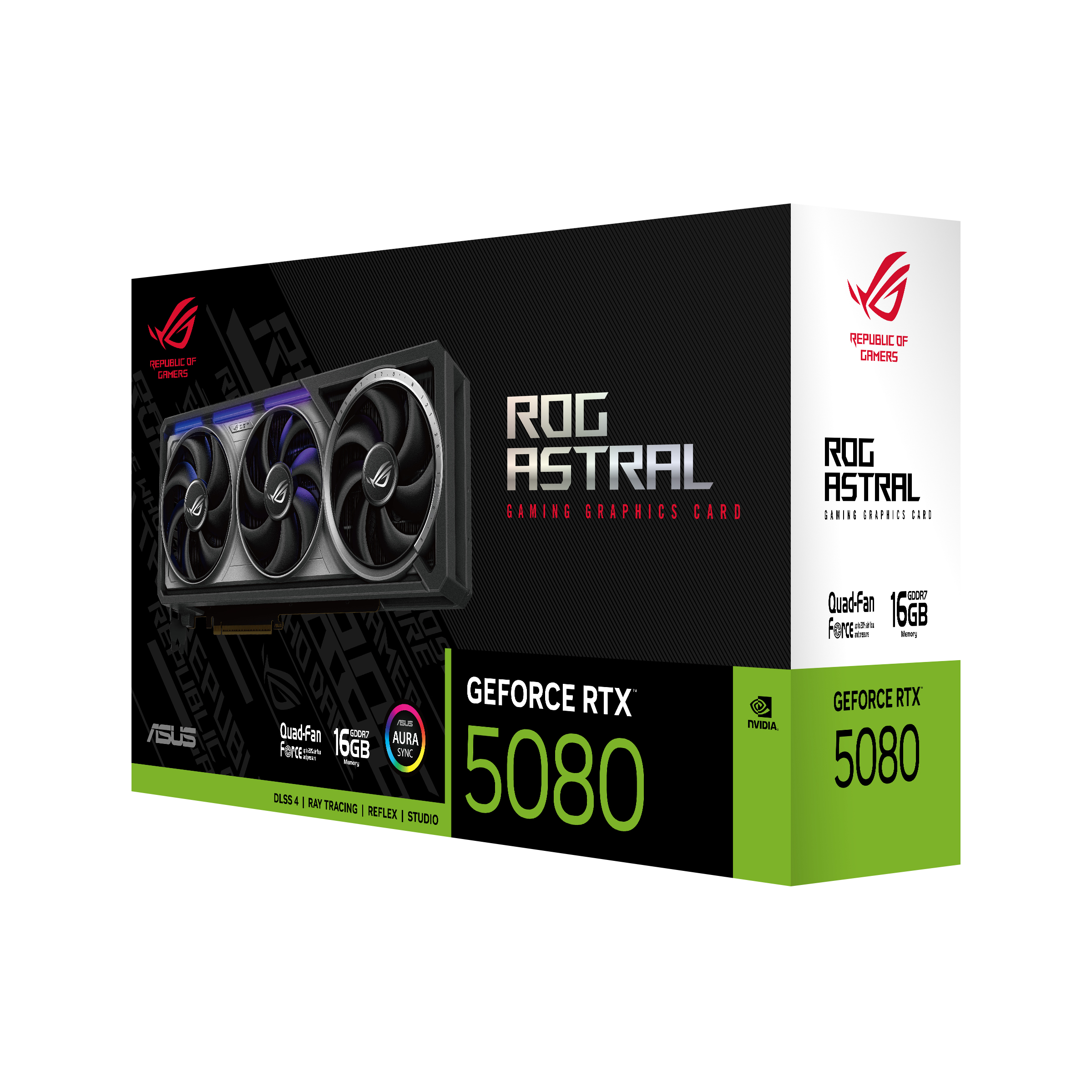 ASUS ROG Astral - -RTX5080-16G-GAMING NVIDIA GeForce RTX 5080 16 GB GDDR7 - Afbeelding 16