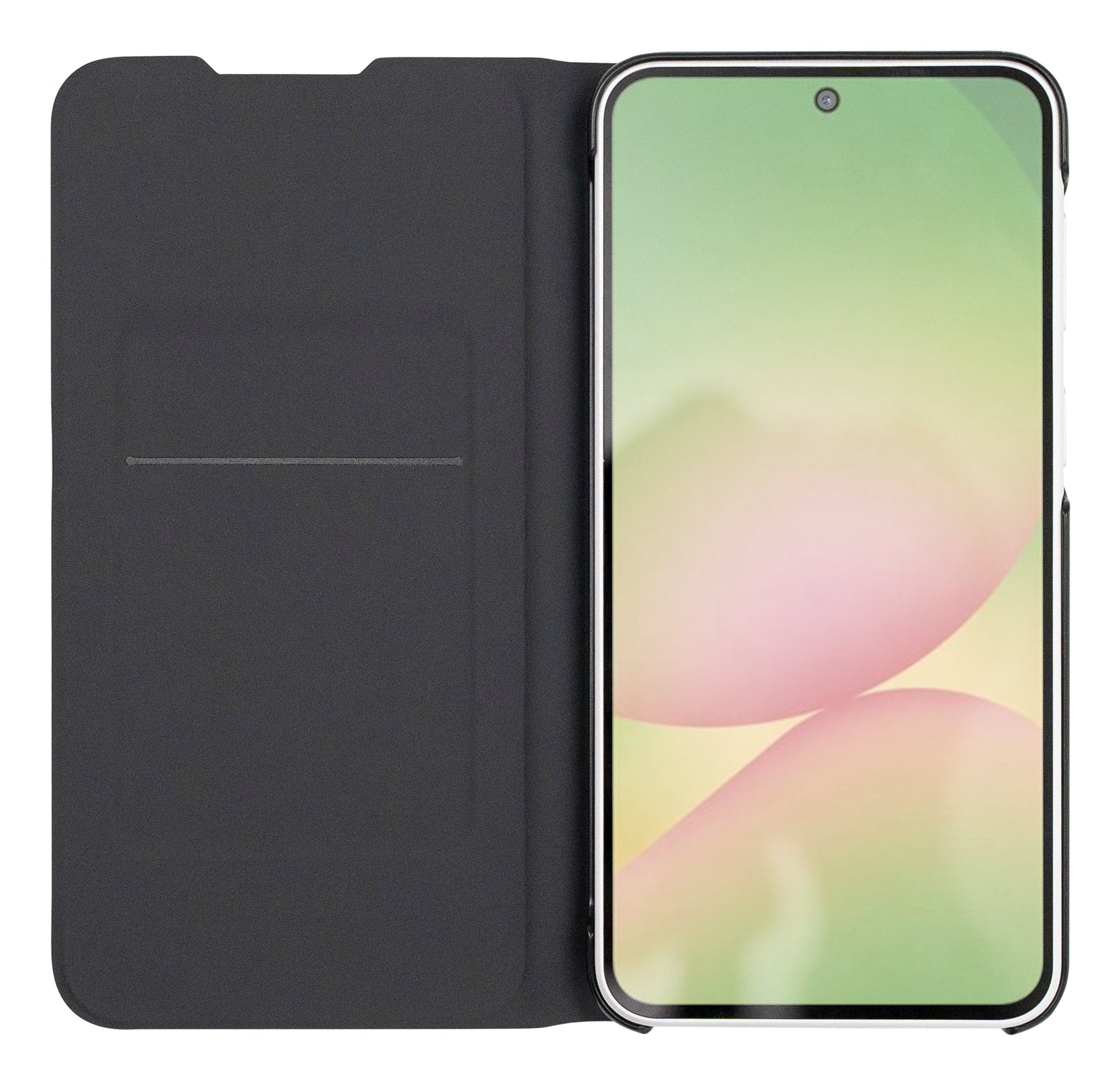 Samsung A57 Wallet Cover Black mobiele telefoon behuizingen 17 cm (6.7") Folioblad Zwart