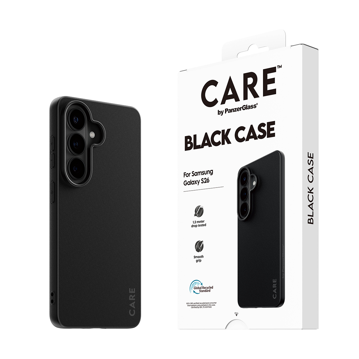 PanzerGlass CARE™ by ® TPU Case Black Samsung Galaxy S26 mobiele telefoon behuizingen Hoes Zwart - Afbeelding 7