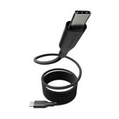 PanzerGlass empower™ by ® Magnetic 240W USB-C to USB-C Cable | USB 2.0 | 1.5M | Space Black USB-kabel 1,5 m Transparant