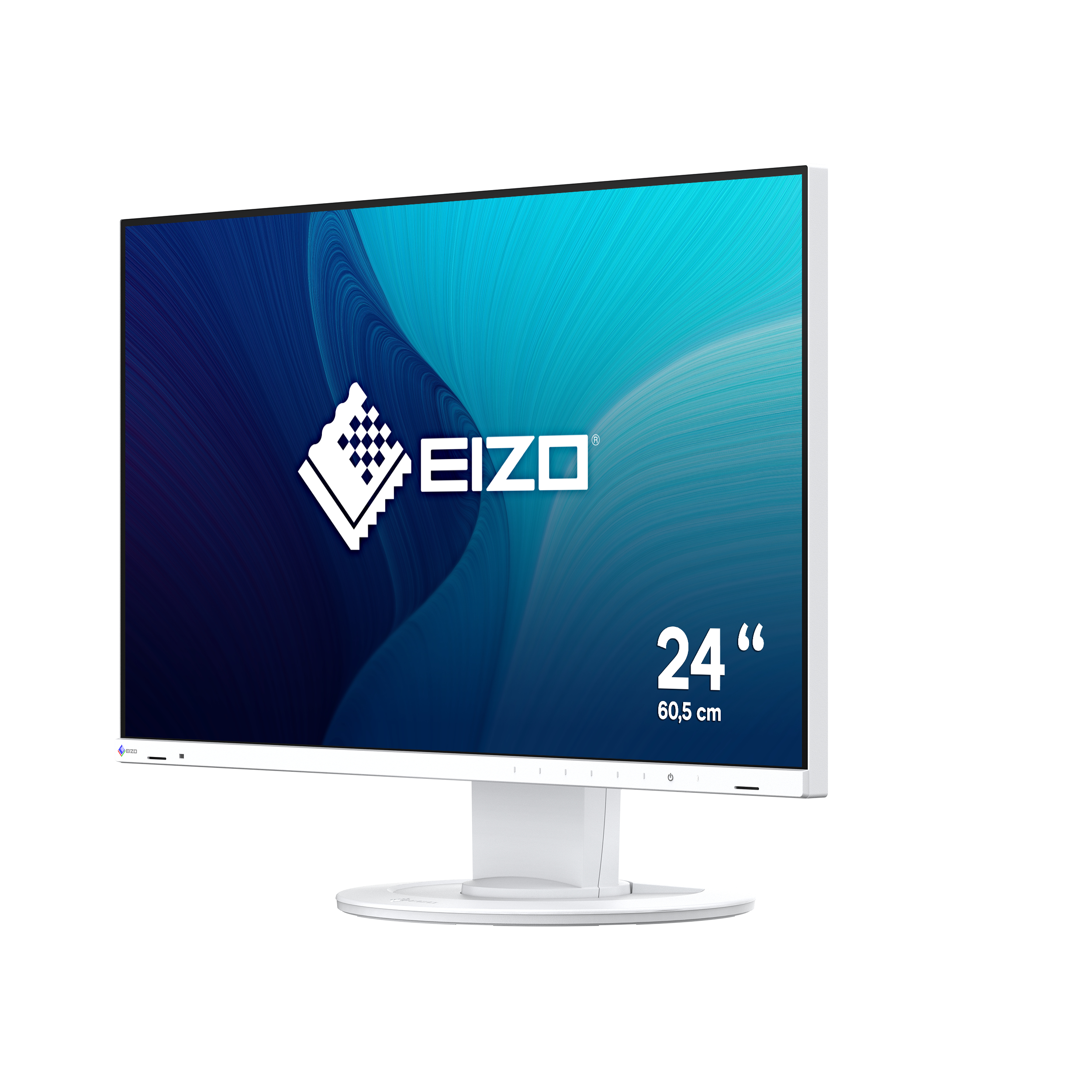 EIZO FlexScan EV2400R-WT computer monitor 60,5 cm (23.8") 1920 x 1080 Pixels Full HD LCD Wit - Afbeelding 3