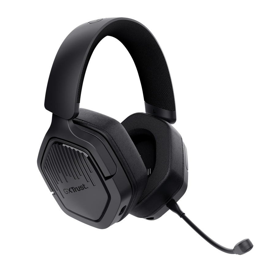 Trust GXT 493PS Carus Headset Bedraad en draadloos Hoofdband Gamen Bluetooth Zwart - Afbeelding 6