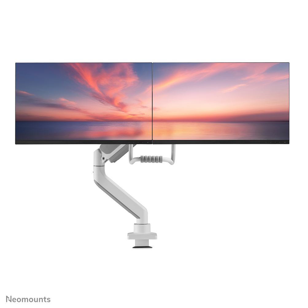 Neomounts DS75-450WH2 Monitorarm 17-32" - gasveer - Topfix - 180°-stop - Afbeelding 15