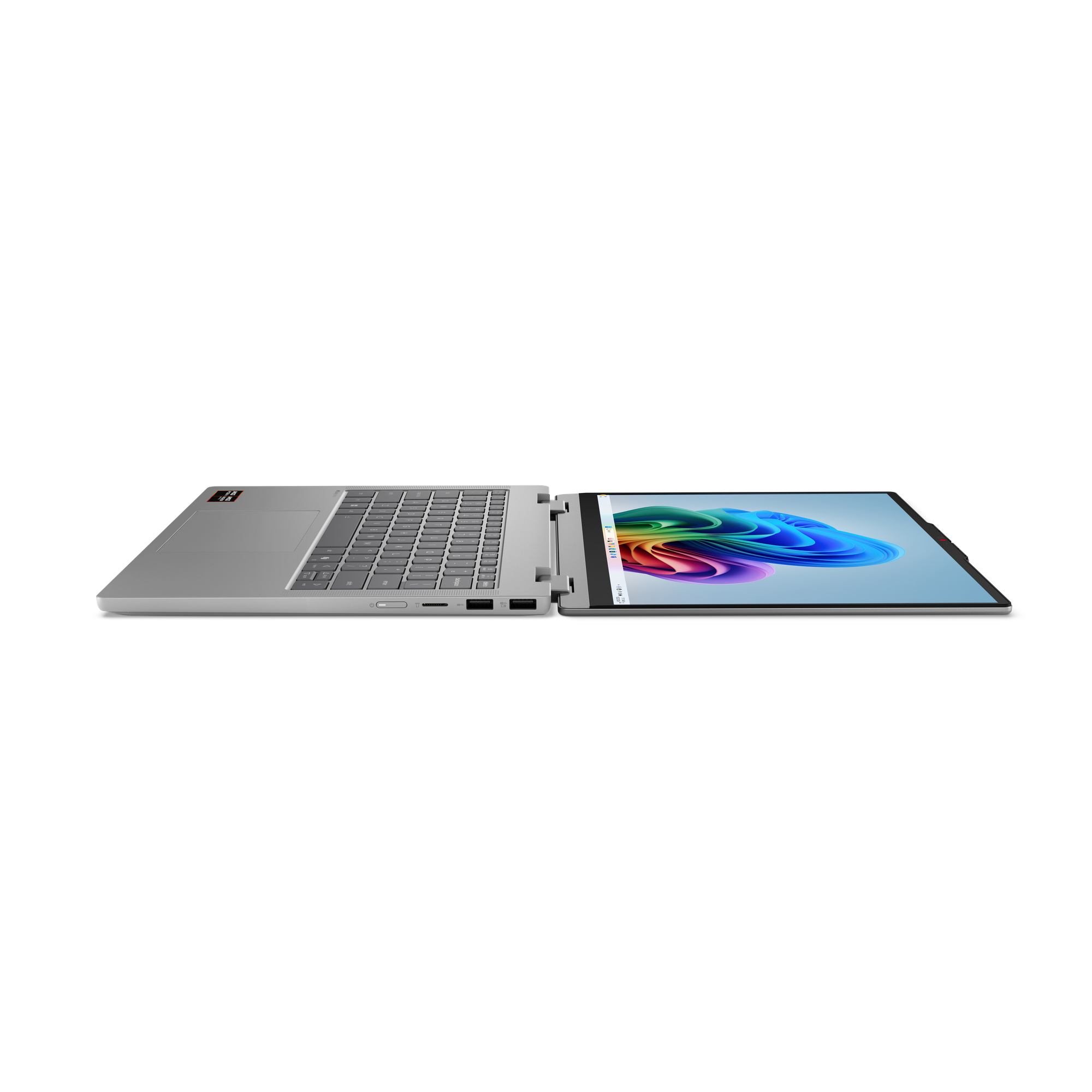 Lenovo IdeaPad 5 2-in-1 14AHP11 AMD Ryzen™ 5 230 Hybride (2-in-1) 35,6 cm (14") Touchscreen WUXGA 16 GB DDR5-SDRAM 512 GB SSD Wi-Fi 6 (802.11ax) Windows 11 Home Engels Grijs - Afbeelding 10