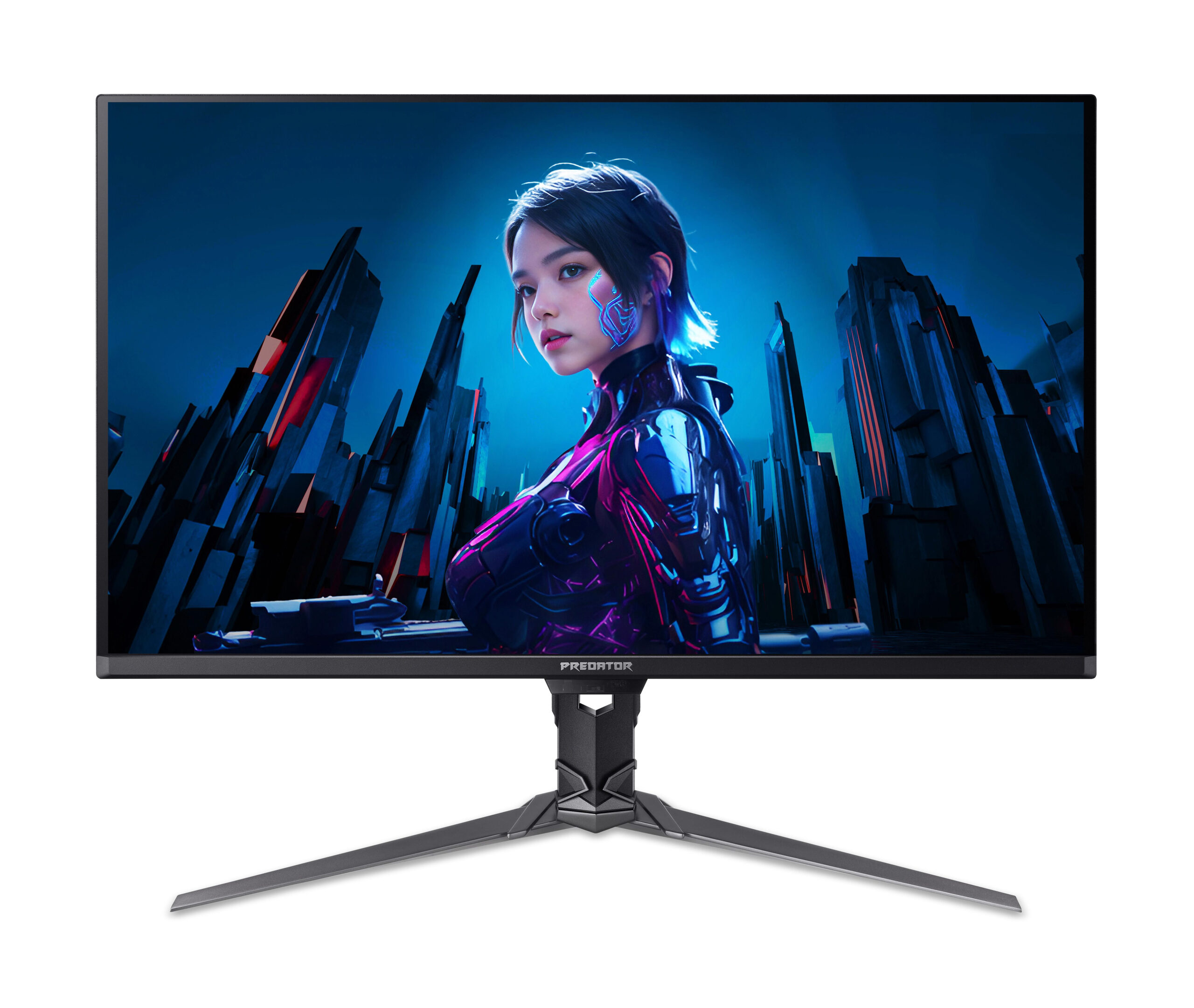 Acer Predator X32 X5 X32X5bmiiphuzx computer monitor 80 cm (31.5") 3840 x 2160 Pixels 4K Ultra HD QD-OLED Touchscreen Zwart