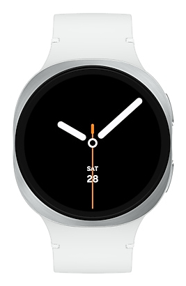 Samsung Galaxy Watch 8 3,81 cm (1.5") AMOLED 44 mm Digitaal 480 x 480 Pixels Touchscreen Zilver Wifi GPS - Afbeelding 3