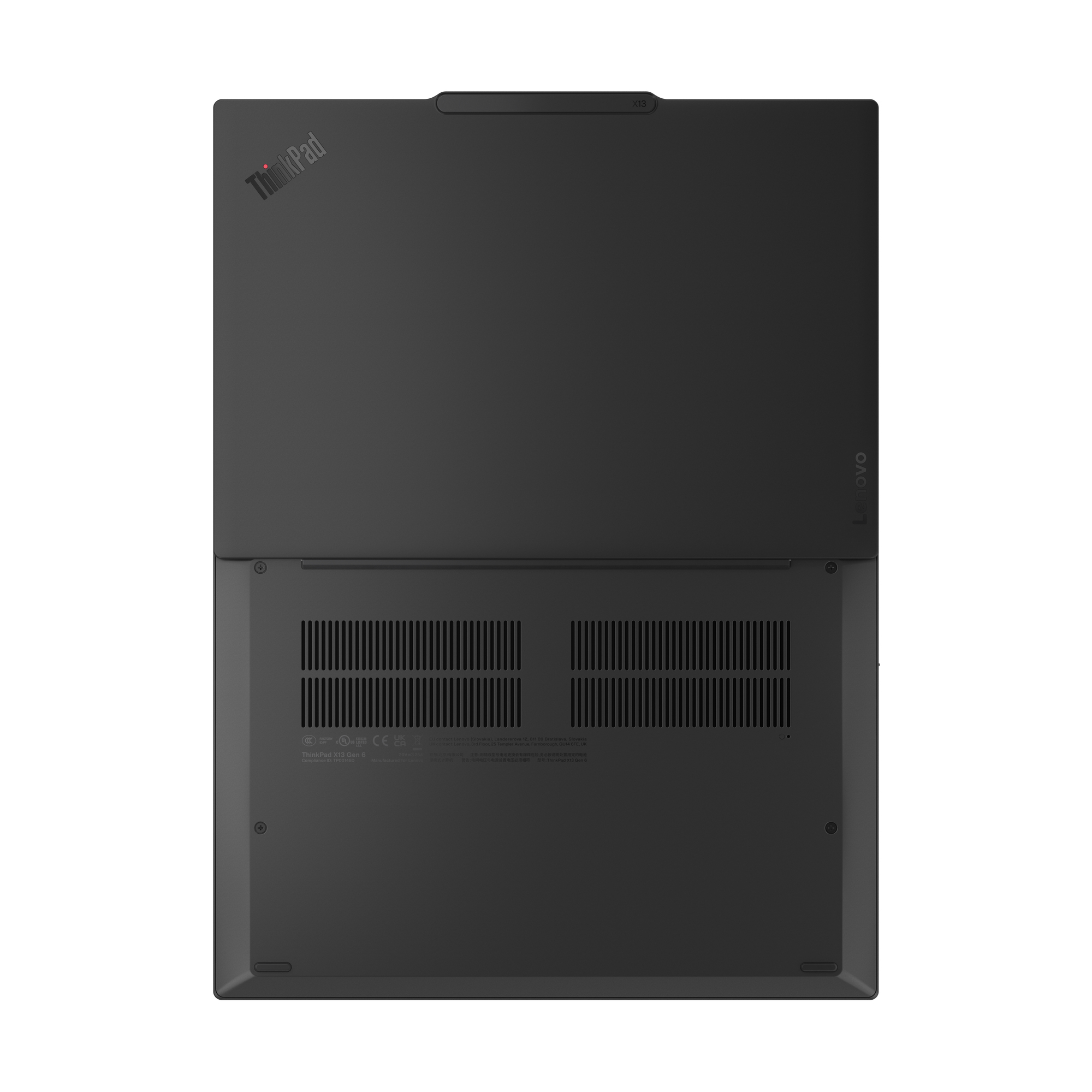 Lenovo ThinkPad X13 Gen 6 (Intel) Intel Core Ultra 5 225U Laptop 33,8 cm (13.3") WUXGA 16 GB LPDDR5x-SDRAM 512 GB SSD Wi-Fi 6E (802.11ax) Windows 11 Pro Engels Zwart - Afbeelding 16