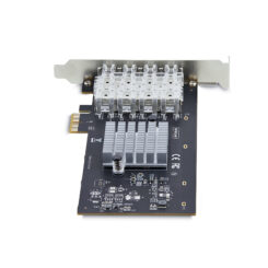 StarTech.com 4-Port GbE SFP Netwerkkaart, PCIe 2.0 x2 (x4, x8, x16 Compatibel), Intel I350-AM4 4x 1GbE Controller, 1000BASE Koper/Glasvezel, Desktop/Server Quad-Port Gigabit Ethernet NIC - Windows & Linux - Afbeelding 5
