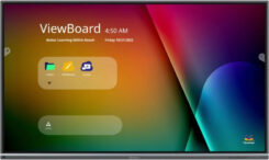 Viewsonic IFP7550-5F interactief whiteboard 190,5 cm (75") 3840 x 2160 Pixels Touchscreen Zwart HDMI