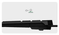KeySonic KSK-5210ELU (DE) toetsenbord Thuis USB QWERTZ Duits Zwart - Afbeelding 3