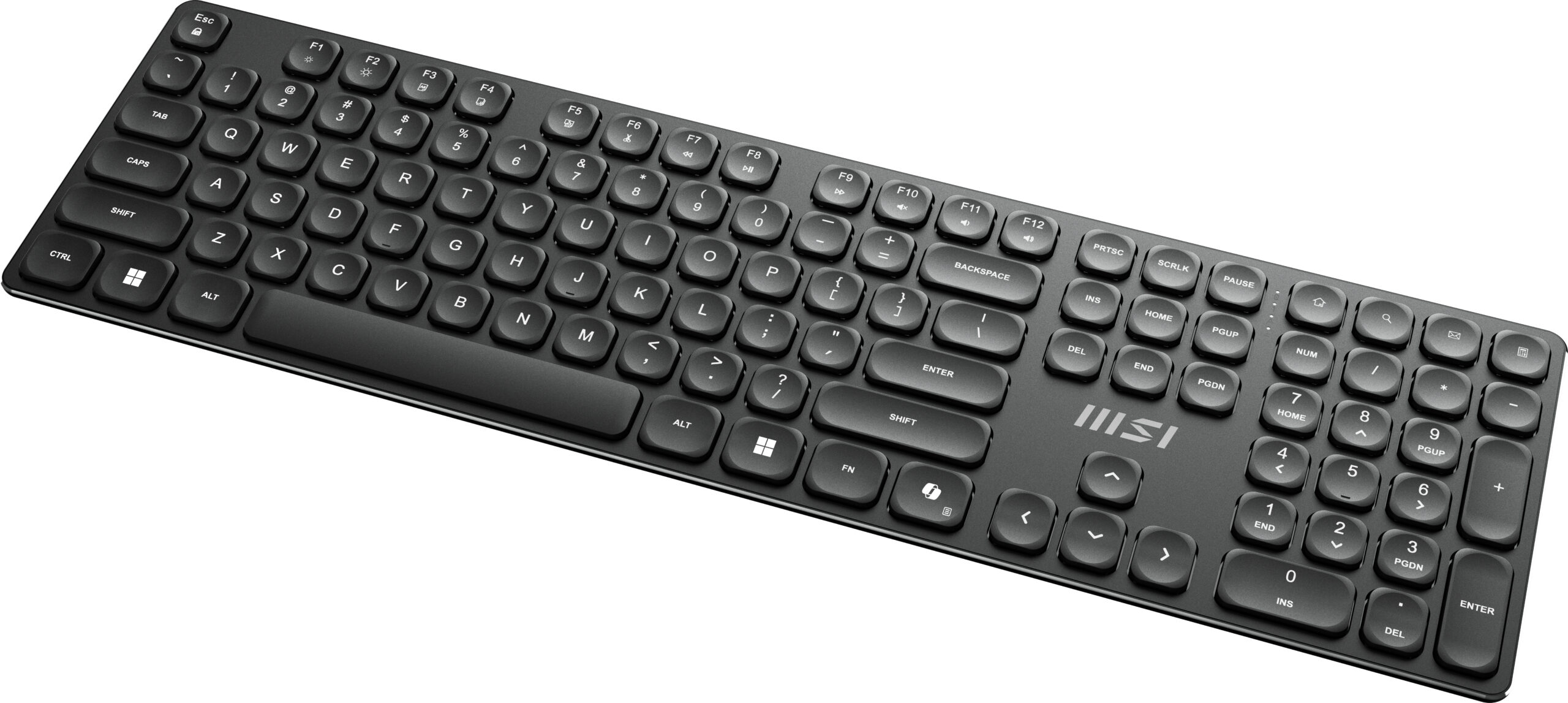 MSI FORGE K210 WIRELESS COMBO toetsenbord Inclusief muis Thuis/Werk USB QWERTY Amerikaans Engels Zwart - Afbeelding 13