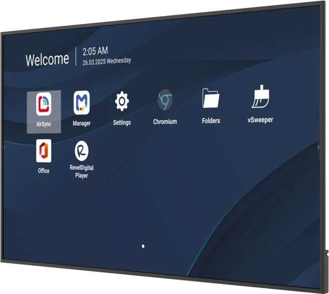 Viewsonic CDE8614-2C beeldkrant Digitale signage flatscreen 2,18 m (86") LCD Wifi 500 cd/m² 4K Ultra HD Zwart Type processor Android 14 24/7 - Afbeelding 4