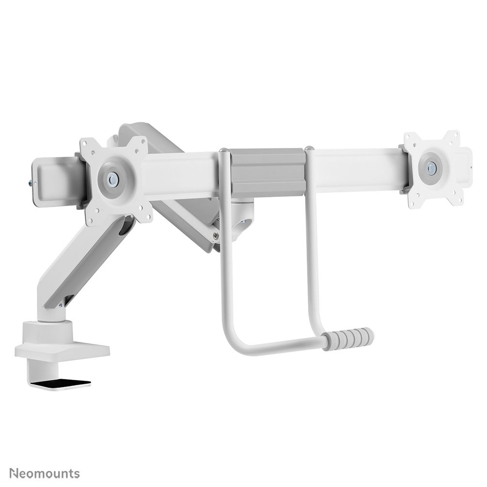 Neomounts DS75-450WH2 Monitorarm 17-32" - gasveer - Topfix - 180°-stop - Afbeelding 4