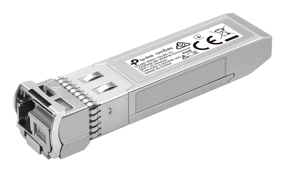 TP-Link Omada SM5110LSB-10 netwerk transceiver module Vezel-optiek 10312 Mbit/s SFP+ - Afbeelding 2