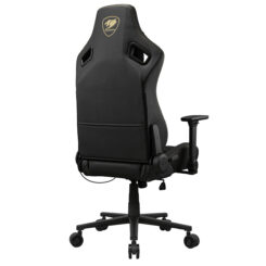 COUGAR CGR-DFF-GLB PC-gamestoel Gestoffeerde gevoerde zitting Zwart, Goud - Afbeelding 10