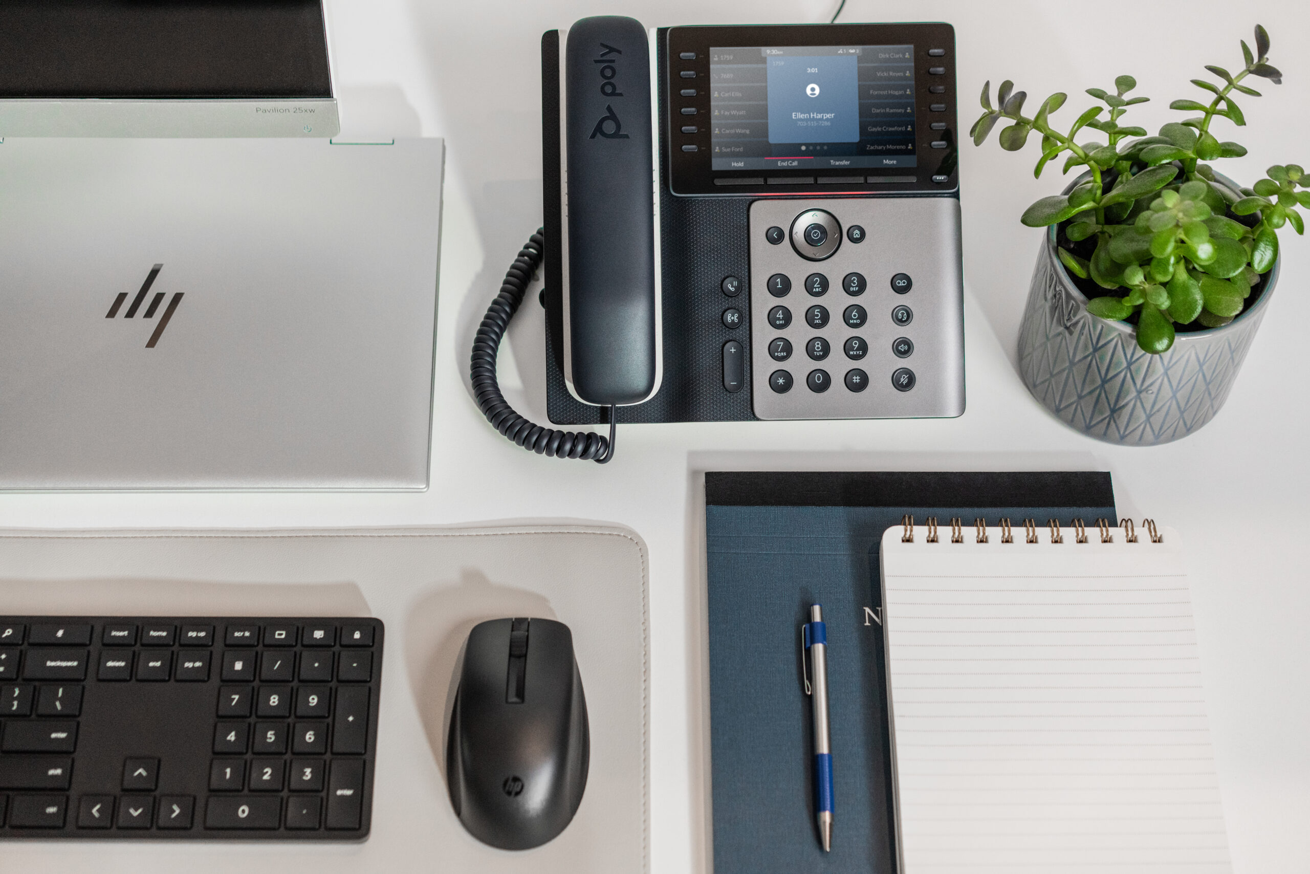 HP Poly Edge E550 IP-telefoon met PoE-ondersteuning - Afbeelding 4