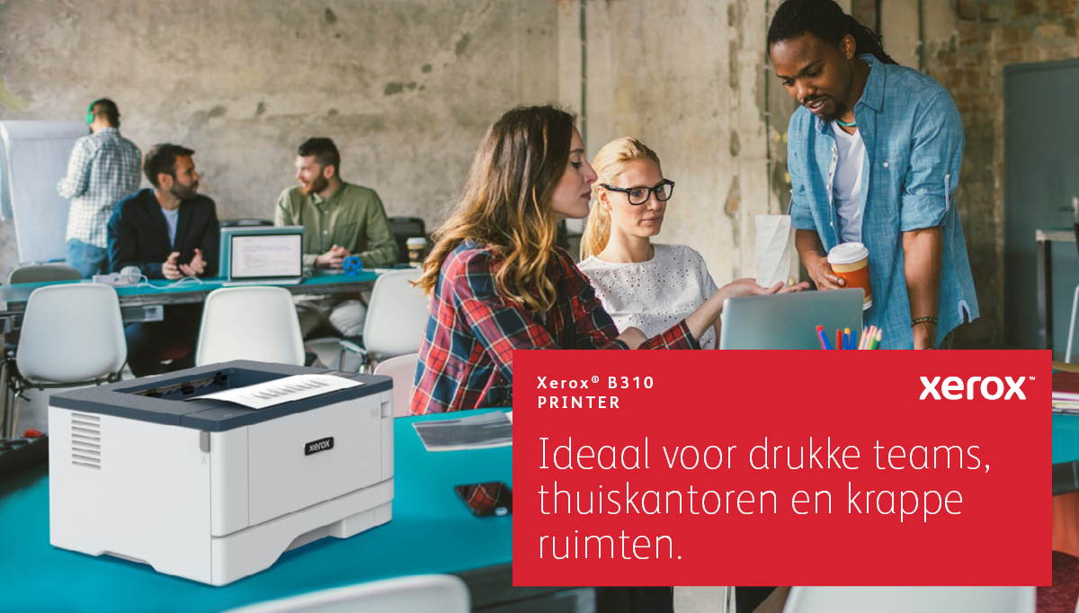 Xerox B310 A4 40 ppm draadloze dubbelzijdige printer PS3 PCL5e/6 2 laden totaal 350 vel - Afbeelding 13