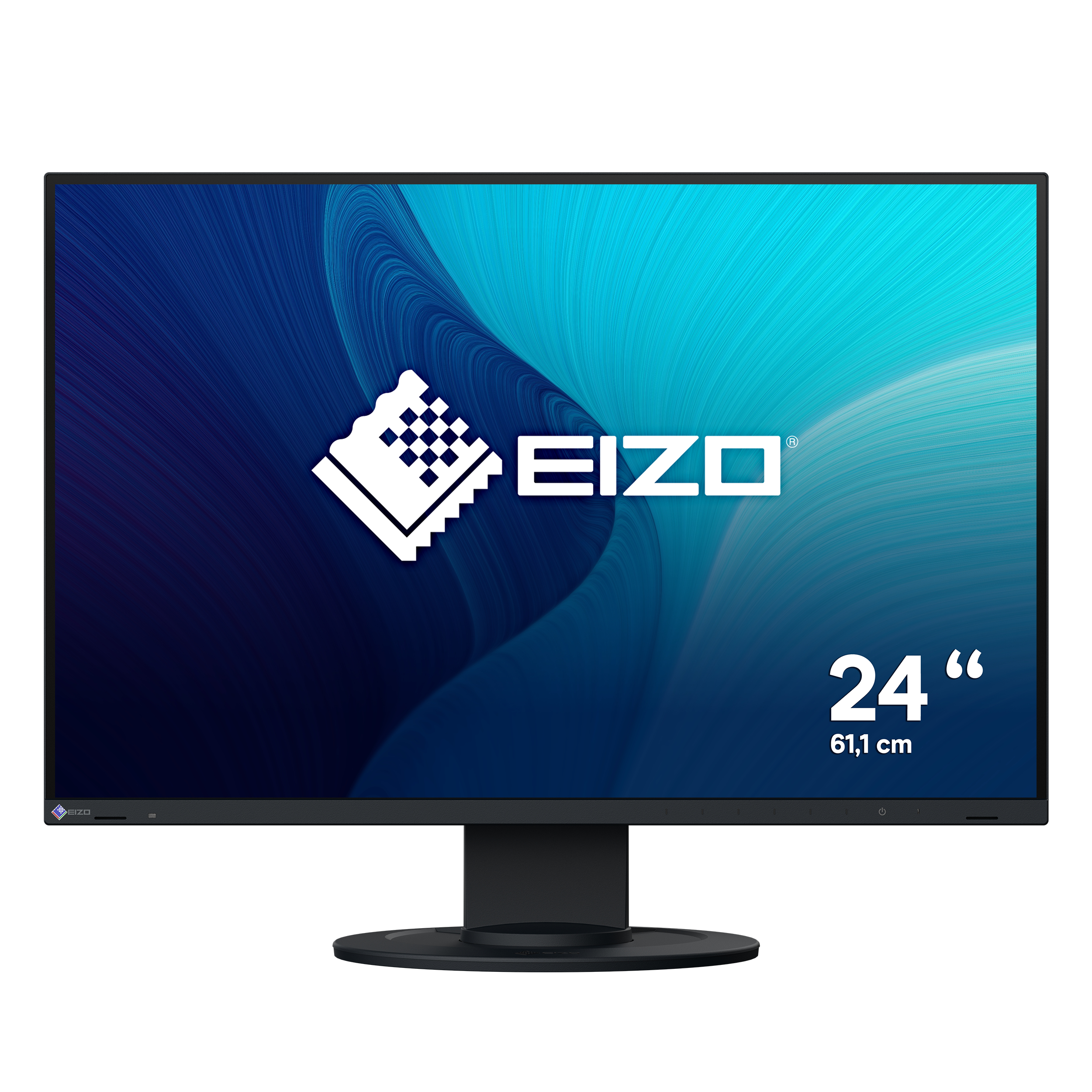 EIZO FlexScan EV2410R-BK computer monitor 61,2 cm (24.1") 1920 x 1200 Pixels WUXGA LCD Zwart - Afbeelding 2