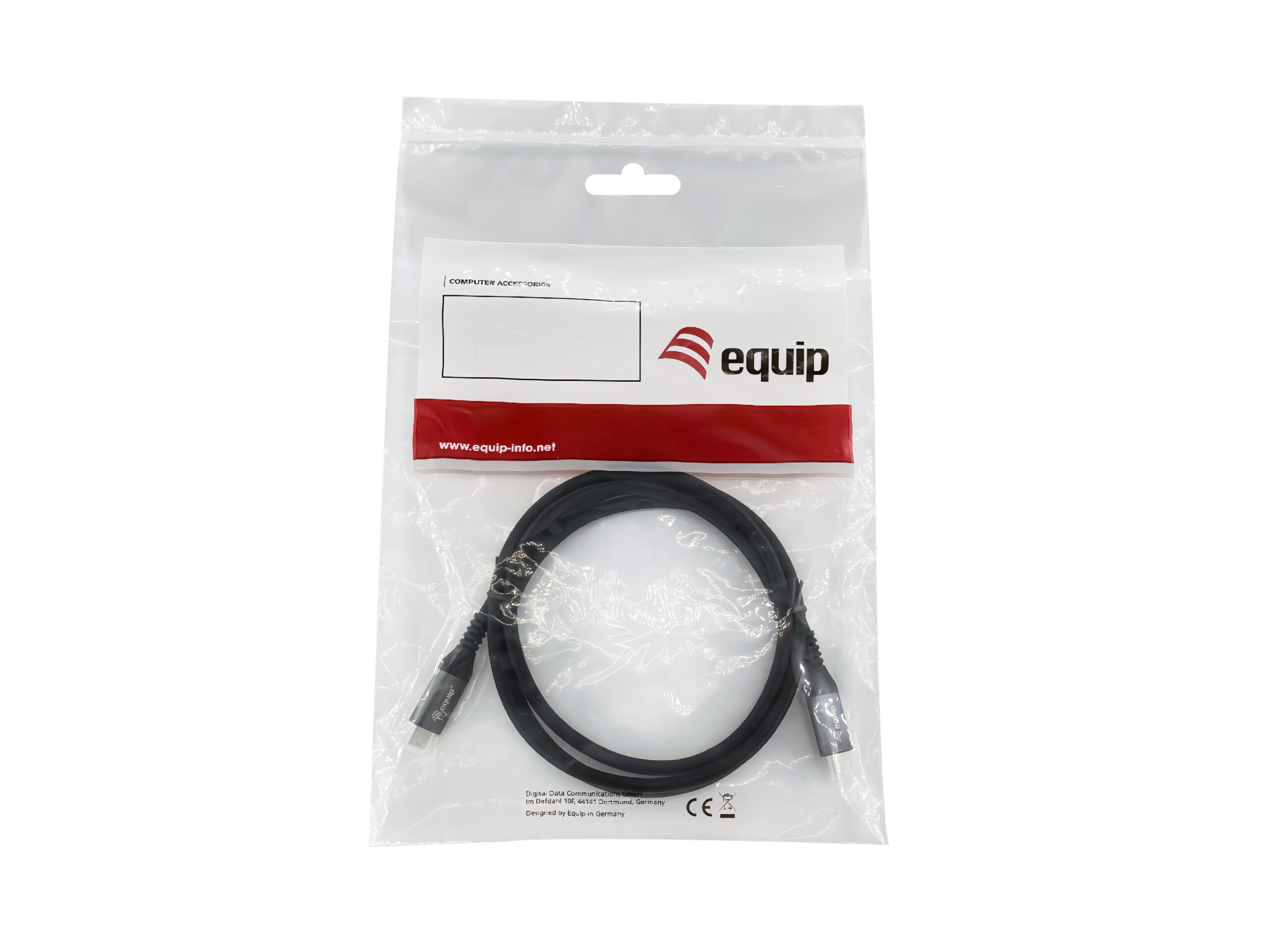 Equip 128380 USB-kabel USB4 Gen 3x2 0,5 m USB C 40 Gbit/s 240 W Zwart - Afbeelding 7