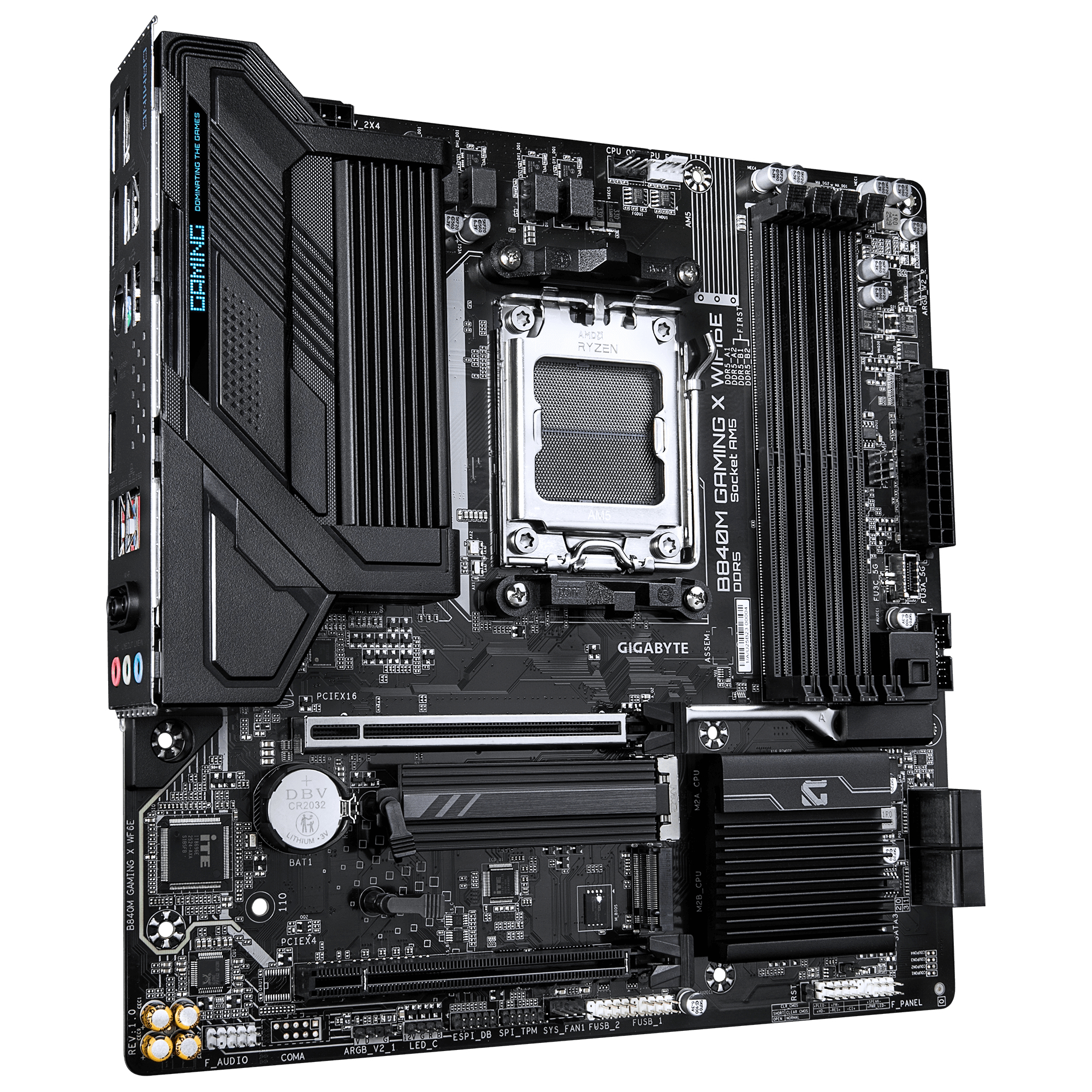 GIGABYTE B840M GAMING X WIFI6E AMD B840 Socket AM5 micro ATX - Afbeelding 4