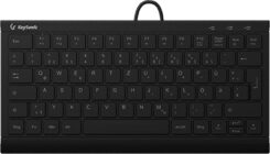KeySonic KSK-5011ELC (DE) toetsenbord Thuis USB QWERTZ Duits Zwart