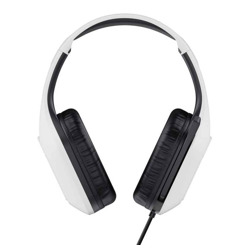 Trust GXT 415S Zirox Gaming Headset - Bedrade gamingheadset – Opklapbare microfoon – 50 mm drivers – Wit - Afbeelding 6