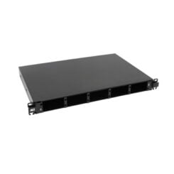 ACT 19 inch  Multifunctioneel fiber optic patchpaneel, sliding rail, 5 slots