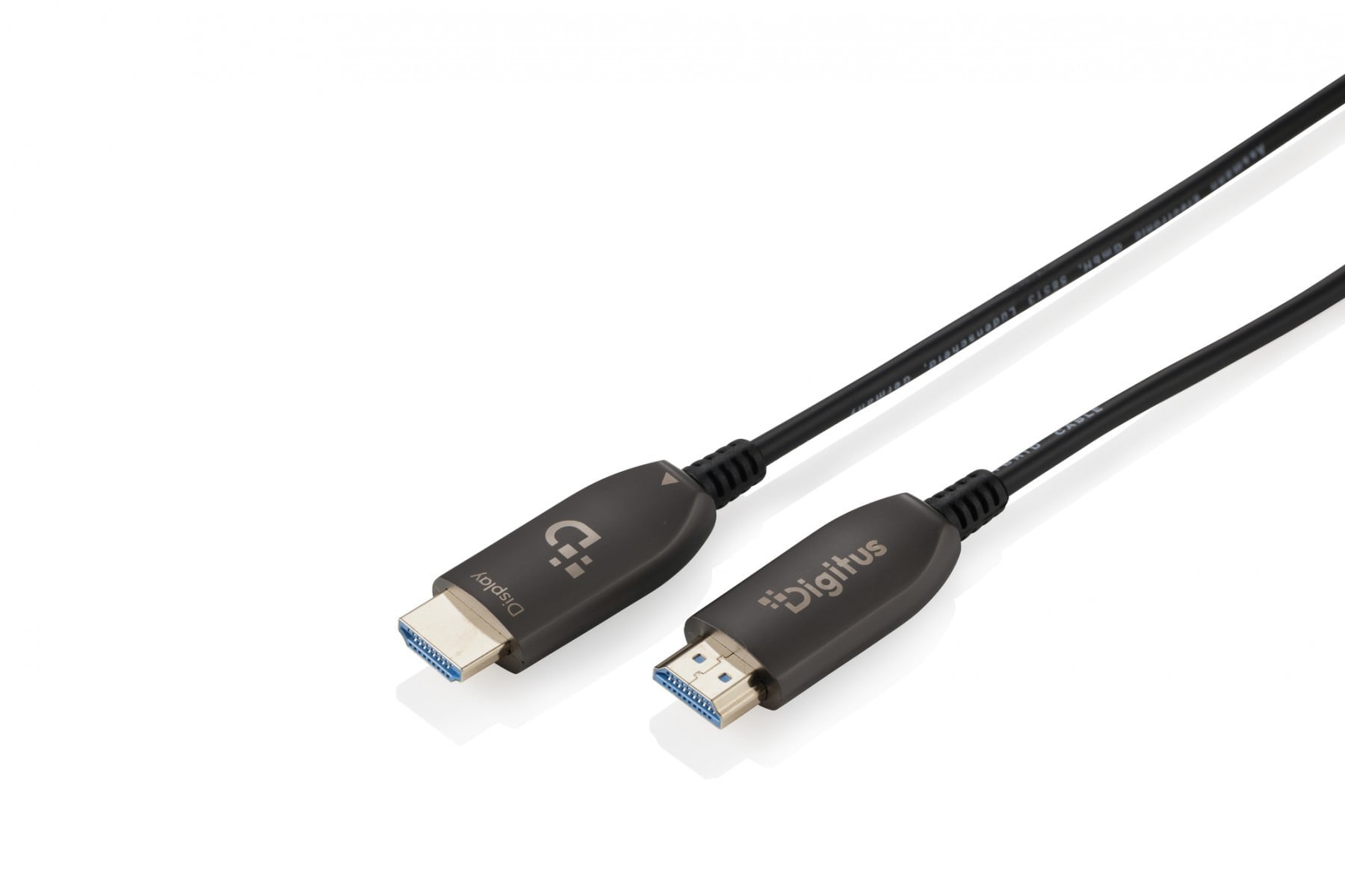 DIGITUS HDMI AOC Hybrid Glasfaserkabel UHD 8K 70m    schwarz