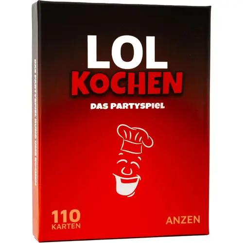 ANZEN - LOL KOCHEN - Das Partyspiel