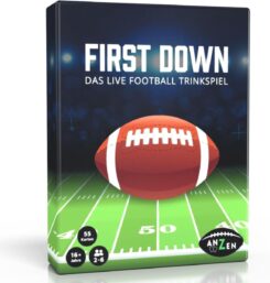 ANZEN - FIRST DOWN - Das Live Football Trinkspiel