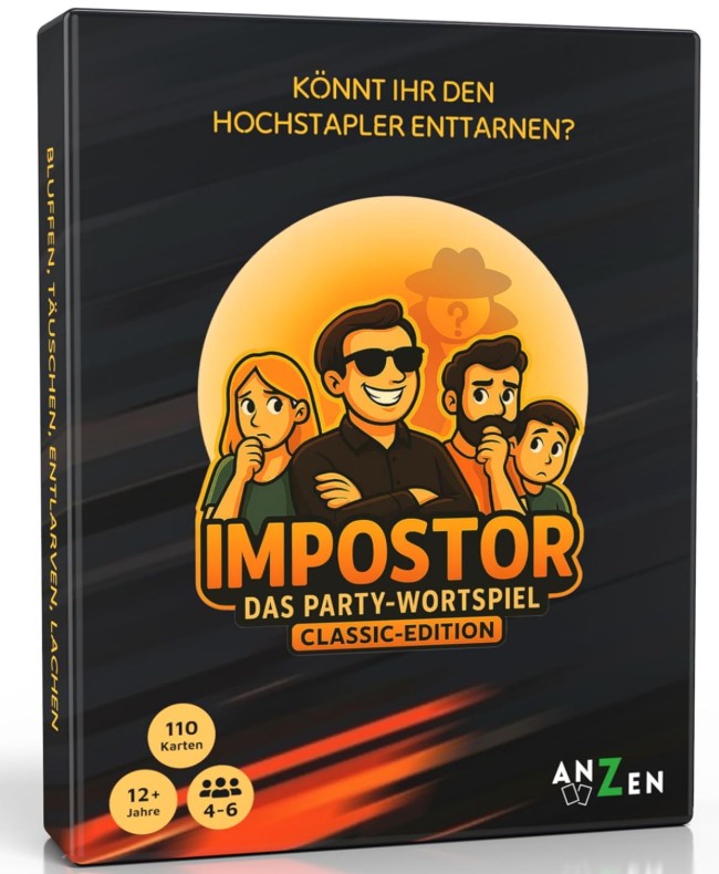 ANZEN - IMPOSTOR - Das Party-Wortspiel - Classic Edition