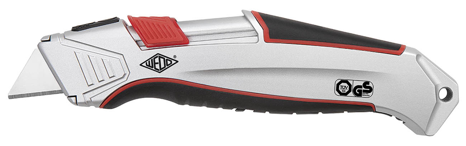 WEDO Cutter Safety Alu incl. 1 Ersatzklinge Stahl si/sw