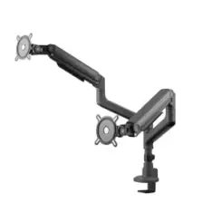 MONITOR ARM DYNAMIC DUAL BLACK GLOBAL