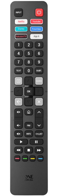 HISENSE REPLACEMENT REMOTE GLOBAL