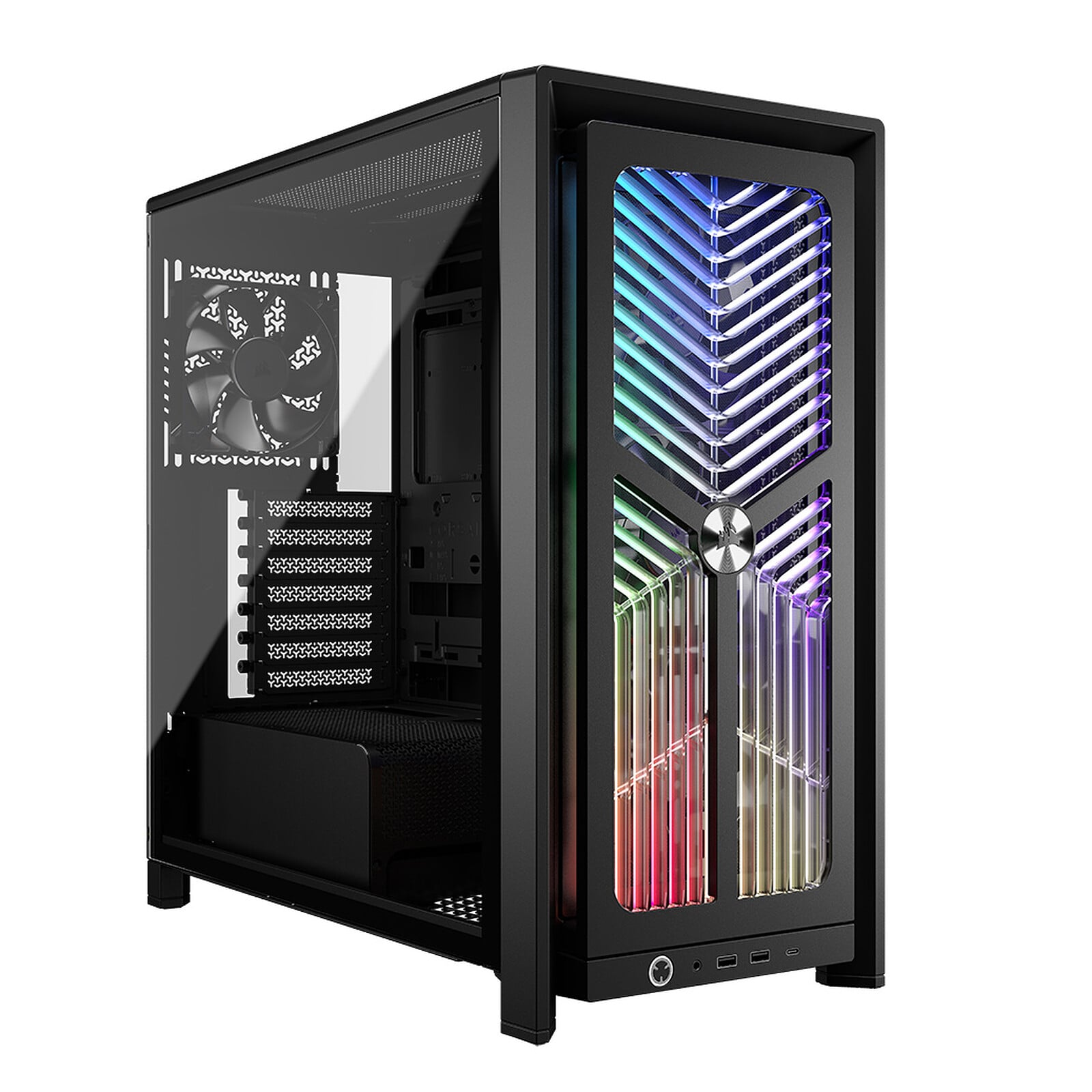 CORSAIR Geh Midi FRAME 4000X RS Mid-Tower, Black
