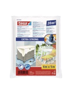 tesa Abdeckplane Drop Cloth Extra Strong 4m x 5m transparent