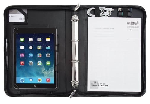 WEDO Tablet Organizer A4 Elegance Univers. 9,7/10,5 Zoll sw