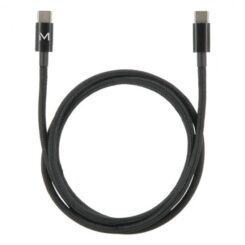Mobilis Cable USB C / USB C - 2m - 100W - Black