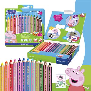 STAEDTLER Buntstift NJ Peppa 12ST    100% PEFC