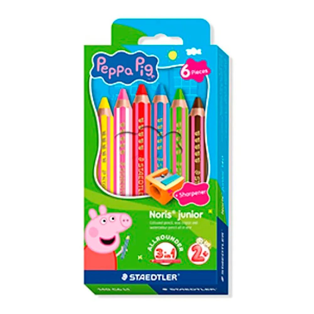 STAEDTLER Buntstift NJ Peppa 6ST      100% PEFC