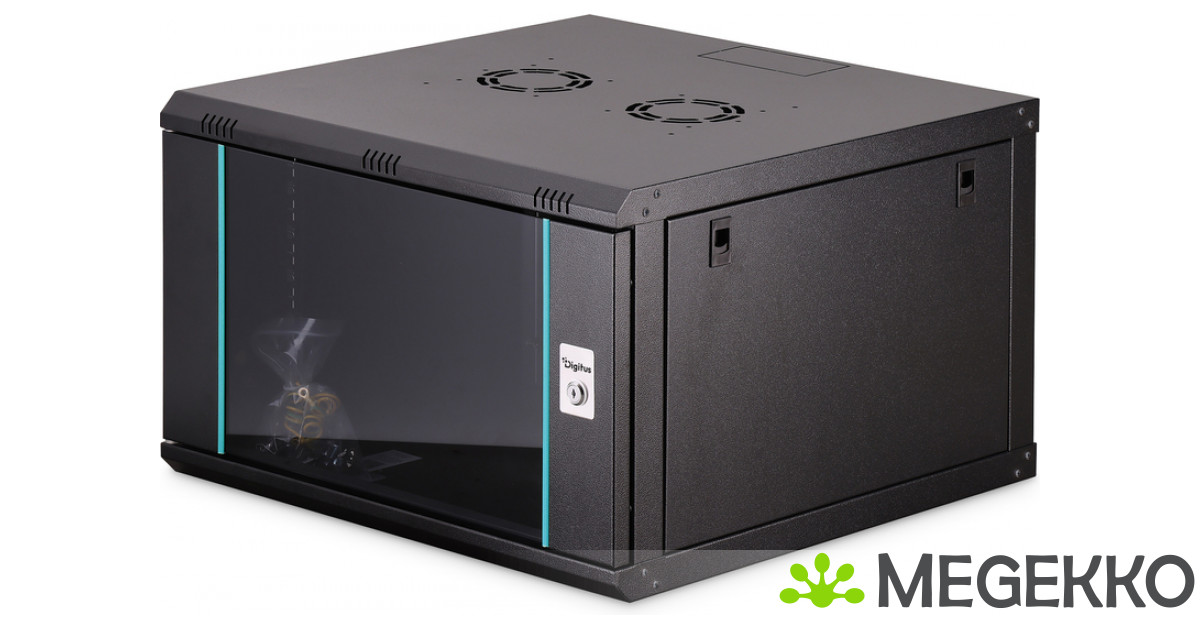 Digitus DN-37103 rack 7U Wandrek Zwart