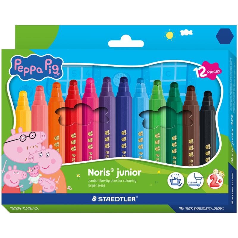 STAEDTLER Fasermaler NJ Peppa 6ST